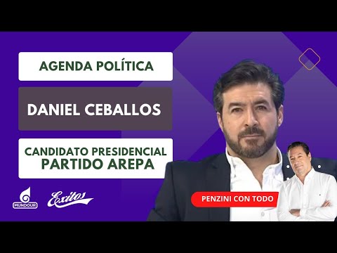 Daniel Ceballos y la agenda política de cara a las elecciones presidenciales del 28 de julio