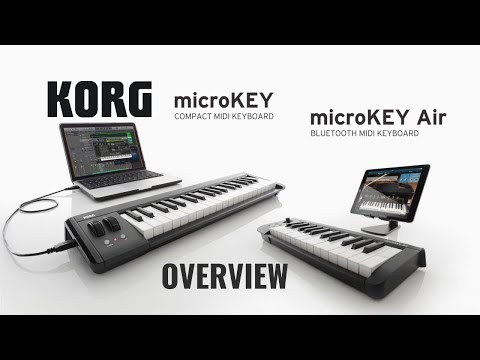 Korg's microKEY and microKEY Air Series Overview