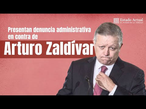 Denuncia administrativa presentada en contra de Arturo Zaldívar