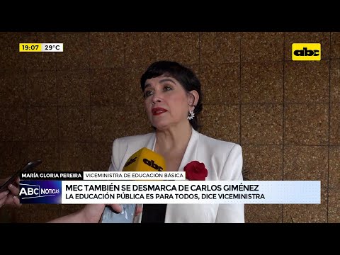 Ministro homofóbico: MEC se desmarca de Carlos Giménez