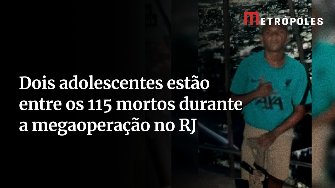 Soldados de 14 e 17 anos quem eram os menores do CV mortos no Rio