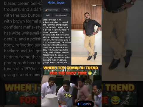 Gemini AI Parithabangal – My Face ➡️ Gemini Ganesan’s Face 😂🔥