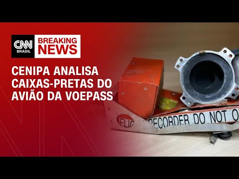 Cenipa analisa caixas-pretas do avião da Voepass | CNN NEWSROOM