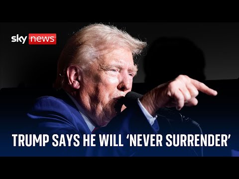 Donald Trump says he will 'never surrender' in first post after gunshots fired in his vicinity