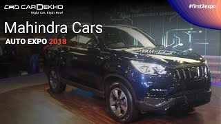Mahindra at Auto Expo 2018 | #First2Expo | e-KUV 100, Stinger, Rexton