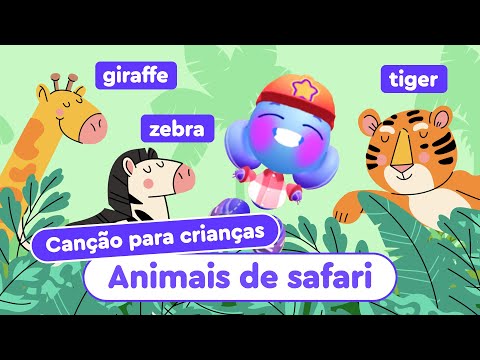 Animais de safari | Canção para crianças em inglês |  Canções Infantis | Buddy.ai