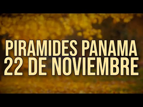 Pirámides de la suerte para el Miércoles 22 de Noviembre 2023 Lotería de Panamá