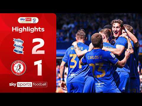 Blues finish home campaign in style 🔵 | Birmingham 2-1 Bristol City | EFL Highlights
