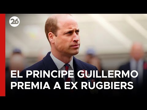 Reino Unido | El príncipe Guillermo premia a ex rugbiers