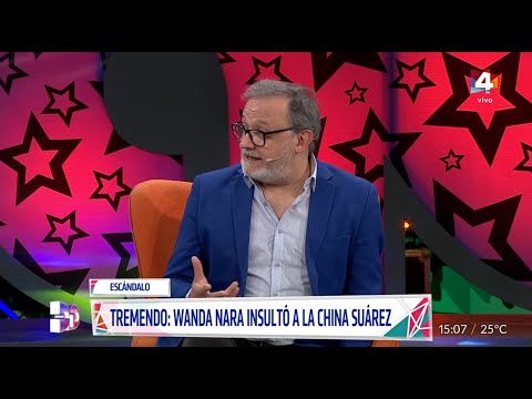 Algo Contigo - Tremendo insulto de Wanda Nara contra la China Suárez
