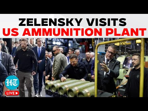 LIVE | Ukrainian President Zelensky Visits US Scranton Ammunition Plant | Russia-Ukraine War | Putin