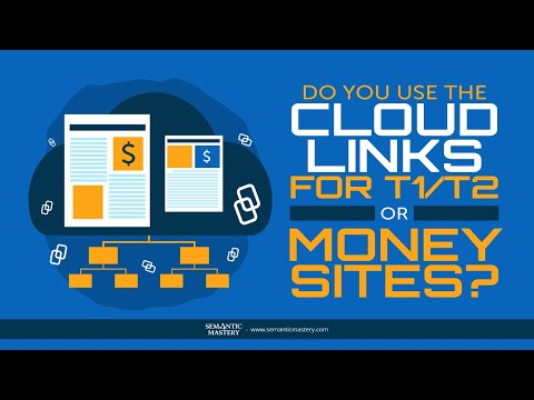 Do You Use The Cloud Links For T1 T2 Or Money Sites?
