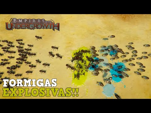 CRIANDO um Formigueiro EXPLOSIVO 🐜 em Empire of Undergrowth