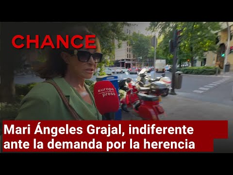 Mari Ángeles Grajal, indiferente ante la demanda de los hijos de Jaime Ostos, Gisela incluida