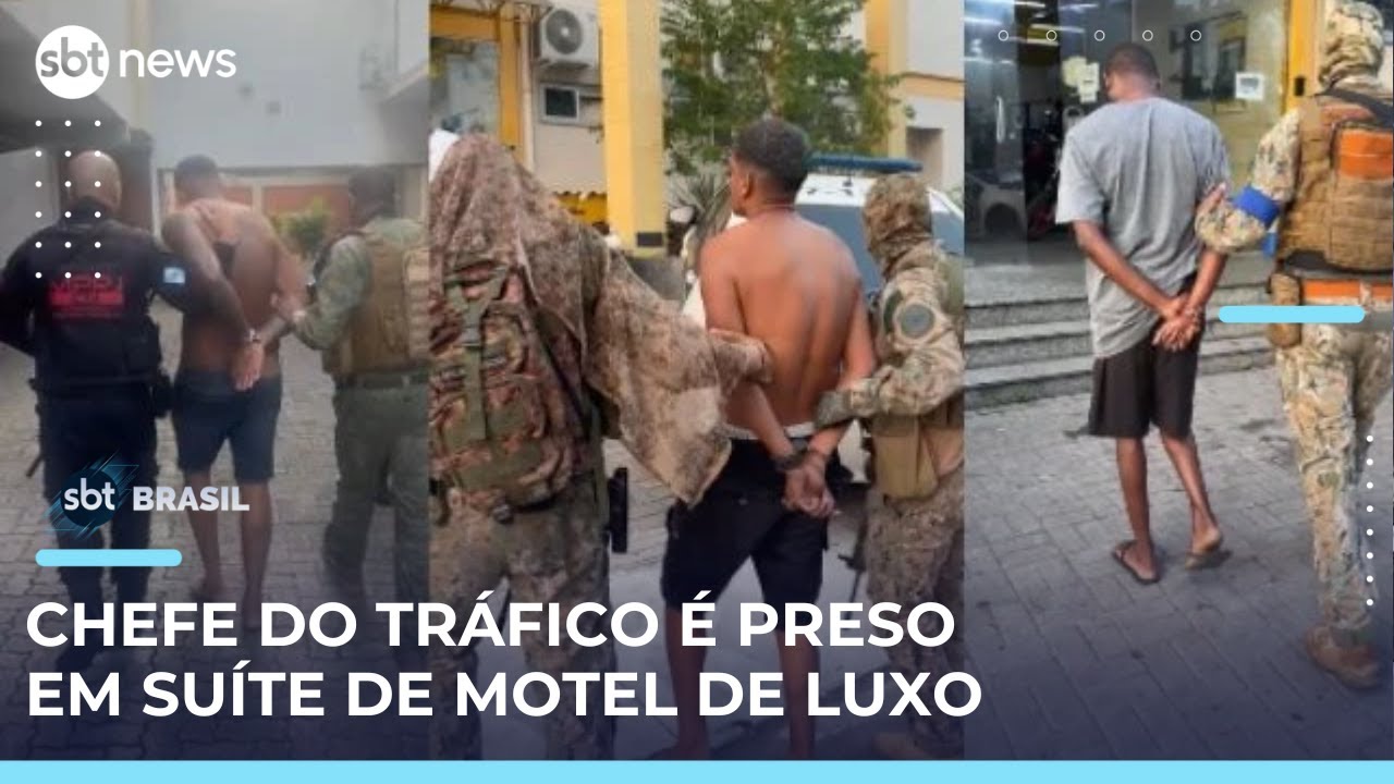 Operação contra facção criminosa prende três suspeitos no Rio de Janeiro | SBTBrasil