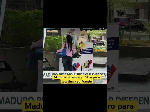 Petro y Maduro en encerrona para limar asperezas de cara al fraude electoral