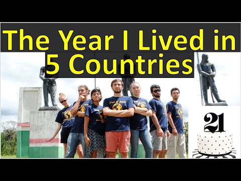 The Year I Lived in 5 Countries (21 years old)
