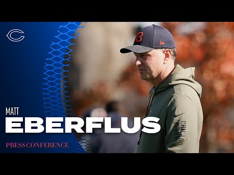 Matt Eberflus on activating Cody Whitehair from IR | Chicago Bears video clip