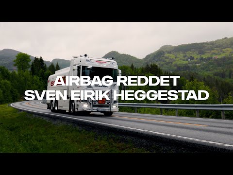 Airbagen reddet Sven Eirik Heggestad