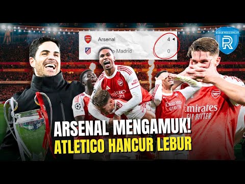 Arsenal Mengamuk di Emirates! Gyökeres Cetak 2 Gol, Set Piece Arsenal Bikin Atletico Tak Berkutik
