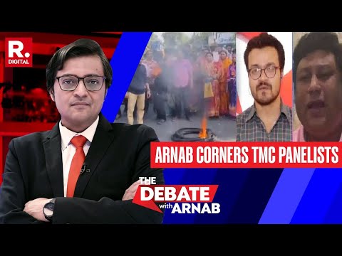 Arnab Punches Holes In Pro TMC Panelist’s Argument On Nandigram Violence