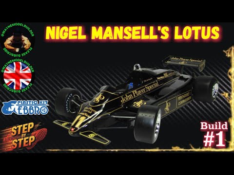 Ebbro - Nigel Mansell - JPS - Type 91 - Build #1