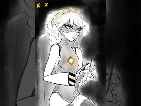 Drawing of my MD OC R! #murderdrones