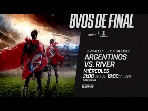 Argentinos VS. River Plate - CONMEBOL Copa Libertadores 2021 - Octavos - ESPN PROMO
