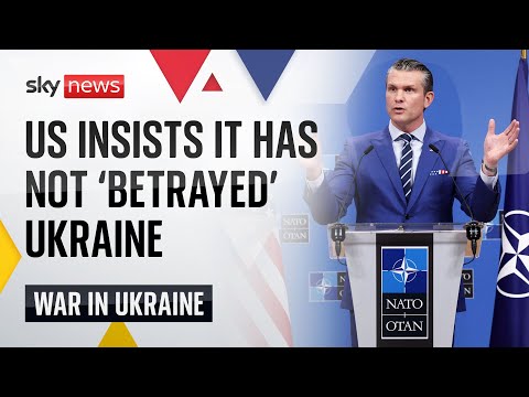 US denies it has turned its back on Ukraine | Ukraine War