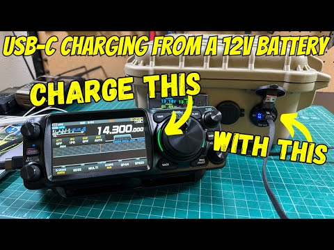 Finally A USB-C PD Outlet That Will Charge The FTX-1F Via 12V Battery
