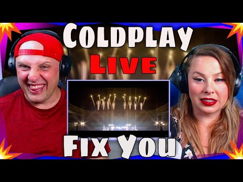 Reaction to Coldplay - Fix You Live In São Paulo | THE WOLF HUNTERZ REACTIONS