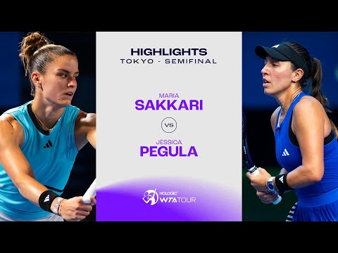 Maria Sakkari vs. Jessica Pegula | 2023 Tokyo Semifinal | WTA Match Highlights