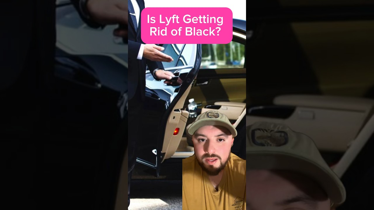 Is #Lyft Getting Rid of Black? #gigeconomy #rideshare