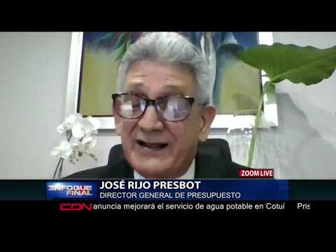 El director de Presupuesto José Rijo Presbot  analiza el discurso del presidente Luis Abinader