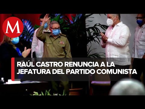 Raúl Castro, ex presidente de Cuba, anuncia retiro como primer secretario del Partido Comunista