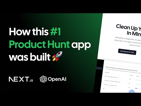 How this Open Source #1 Product Hunt app was built