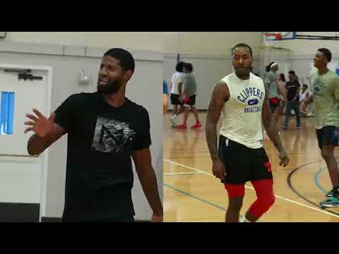 Clippers' John Wall & Paul George went off at @Rico Hines Basketball  runs 🔥🎥 @Swish Cultures
