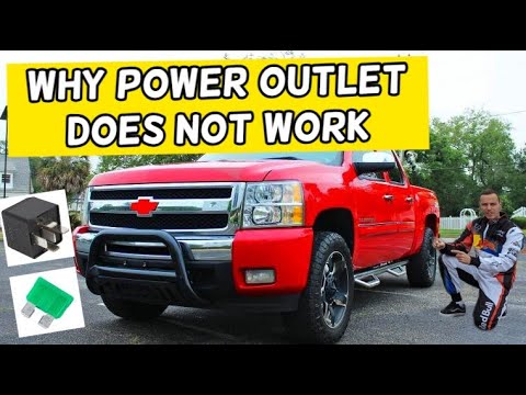 CHEVROLET SILVERADO WHY POWER OUTLET SOCKET DOES NOT WORK 2006 2007 2008 2009 2010 2011 2012 2013