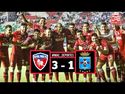 Resumen: Royal Pari venció a Blooming 3-1 | División Profesional Torneo Clausura 2022 Fecha 7