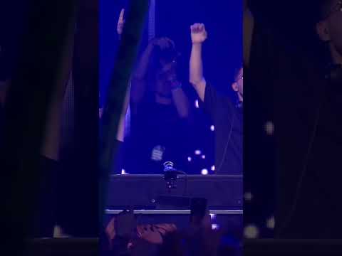 Dimitri Vegas & Like Mike igniting the MainStage with their signature madness.
