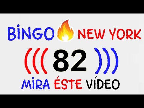 BINGO HOY..! # 82 # ÉXITOS loteria NEW YORK TARDE/ PALÉ Y SÚPER FUERTES para GANAR hoy las LOTERÍAS