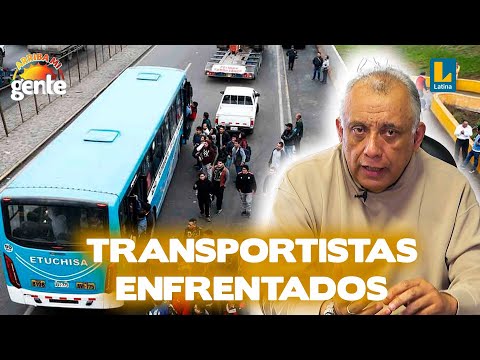 Transportistas formales e informales se enfretan l Arriba Mi Gente