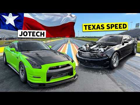 High-Stakes Drag Race: Mustang LS vs. GTR Showdown at Texas Motor Plex