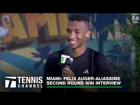 Felix Auger-Aliassime: 2023 Miami Second Round Win Interview