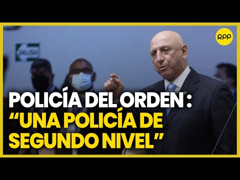 José Cueto critica la Unidad Policial de Orden y Seguridad