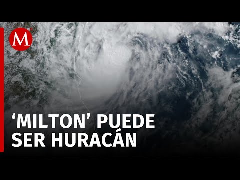 Tormenta tropical Milton podría convertirse en huracán frente a Yucatán