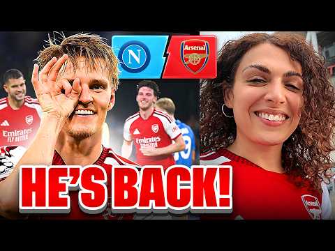 ØDEGAARD JUST MADE ARSENAL SCARY AGAIN! | NAPOLI 0-1 ARSENAL