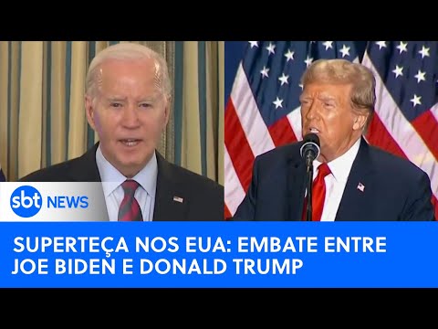 Primárias consolidam disputa entre Biden e Trump pela presidência | #SBTNewsnaTV(06/03/24)