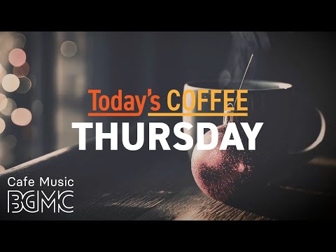 THURSDAY COFFEE 🍪 Warm Winter Cafe Music - Cooking & Jazz for a Cozy Afternoon