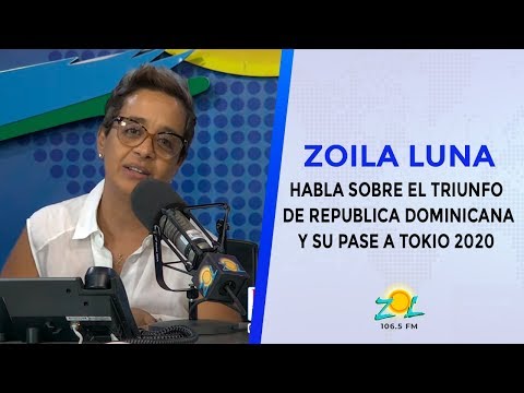 Zoila Luna habla sobre el Triunfo de Republica Dominicana y su pase a Tokio 2020